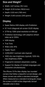 Used iPhone 13 Pro Max 256GB- Silver - 图片 4