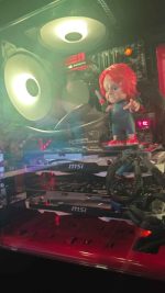 CyberPowerPC Gaming Desktop with Gigabyte Motherboard, Dual MSI GPUs, Ultrawide Monitor, and RGB Keyboard — изображение 5