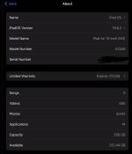 未使用过的 iPad Air 13 英寸 M3，附 Apple Pencil 和保护套