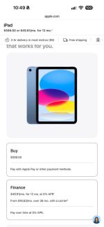 苹果 iPad 第 10 代